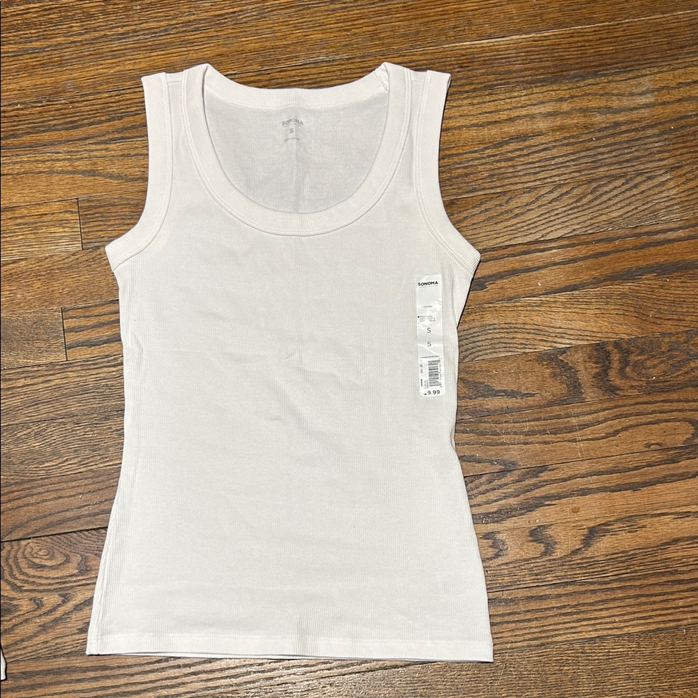 White Women's Tank Top